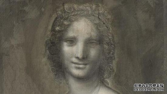 孔代美术博物馆珍藏的炭笔素描:蒙娜瓦娜(Monna Vanna) @Site du Domaine Chantilly