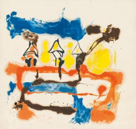 海伦·弗兰肯特尔,《寓言》,1961年