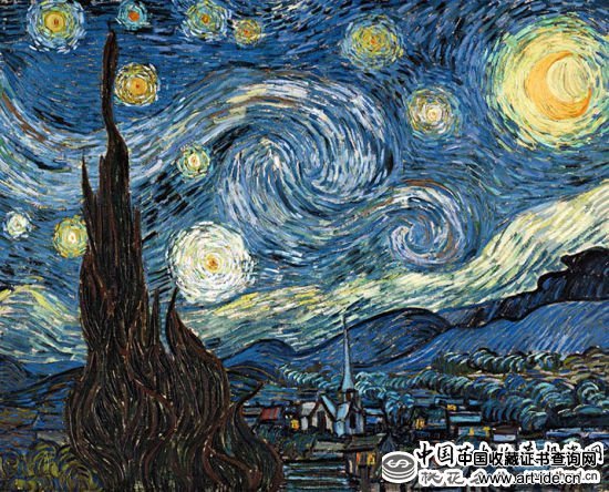 TOP10.《星夜》(The Starry Night,1889) TOP10.《星夜》(The Starry Night,1889)